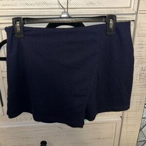 Navy blue shein skort